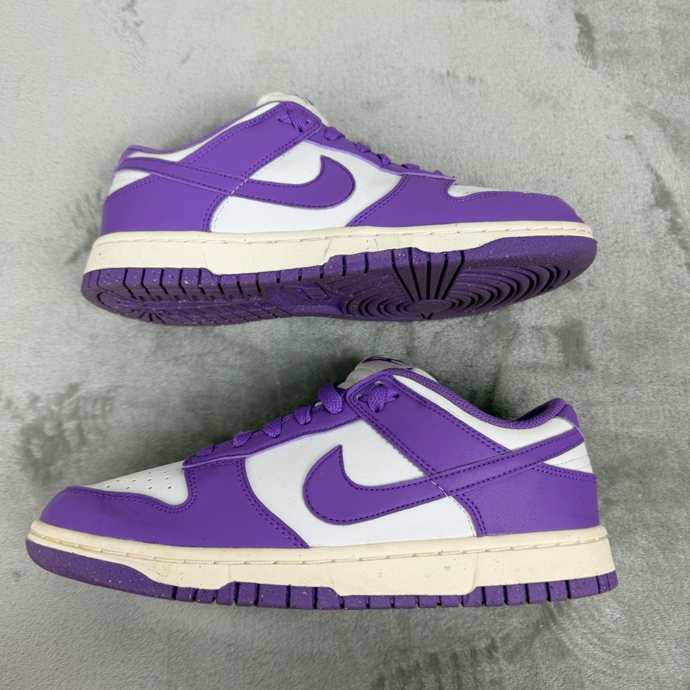 Nike Dunk Low Field Purple White DD1873-108 Womens Size 8 Sneakers - Picture 9 of 11